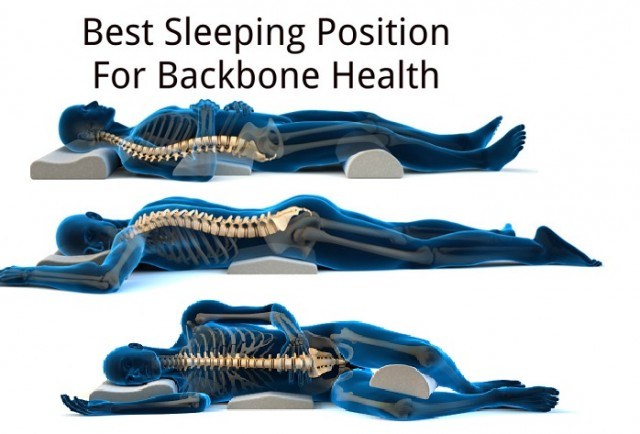 Best sleeping positions for backbone health